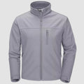 Simon | Zip Front Softshell Jacket with Stand Collar