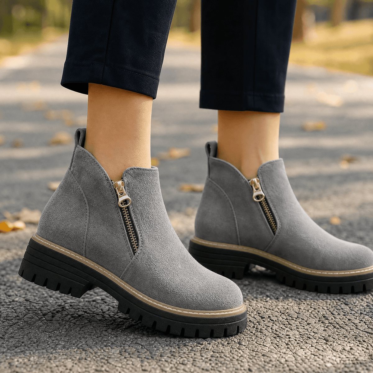 Liliane - Side-Zip Chelsea Ankle Boots