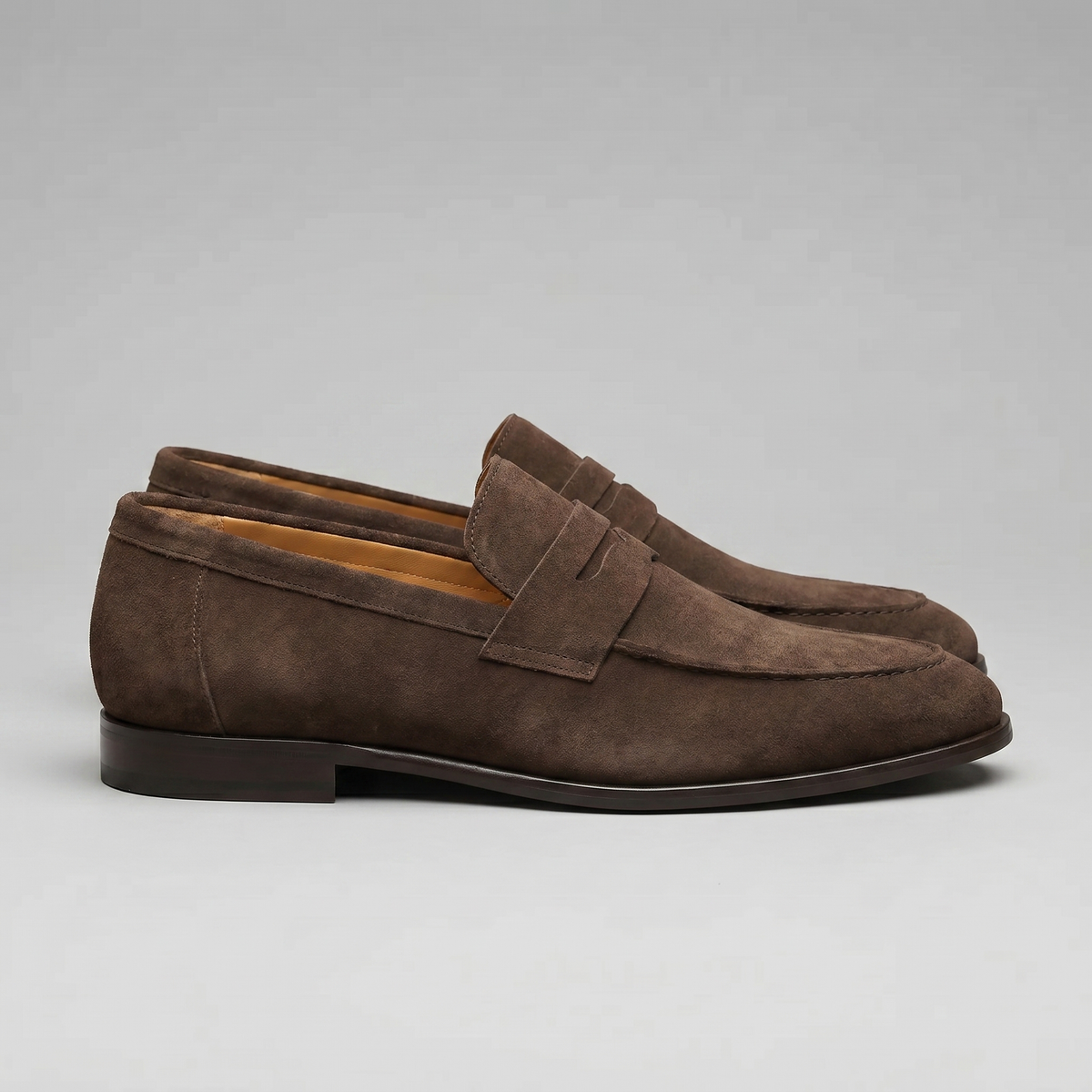 Sebastiaan - Suede Penny Loafers for Smart Casual Wear