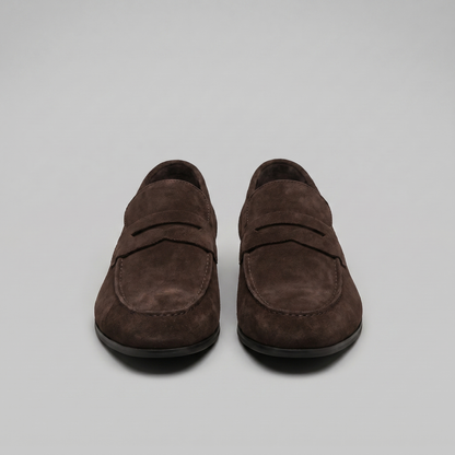 Sebastiaan - Suede Penny Loafers for Smart Casual Wear