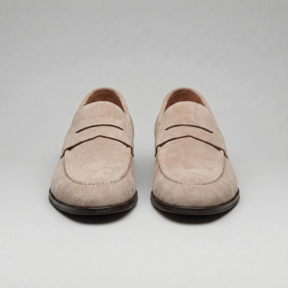 Sebastiaan - Suede Penny Loafers for Smart Casual Wear