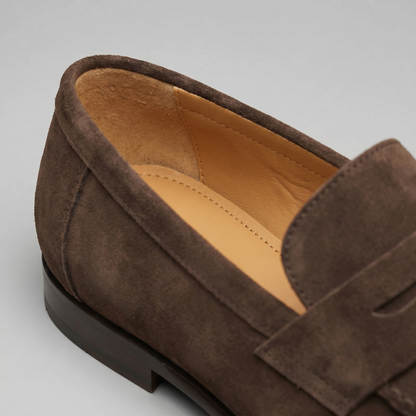 Sebastiaan - Suede Penny Loafers for Smart Casual Wear