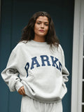 Thea | Preppy Varsity Oversized Sweatshirt