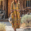 Thelmaine | Timeless V-Neck Midi Dress
