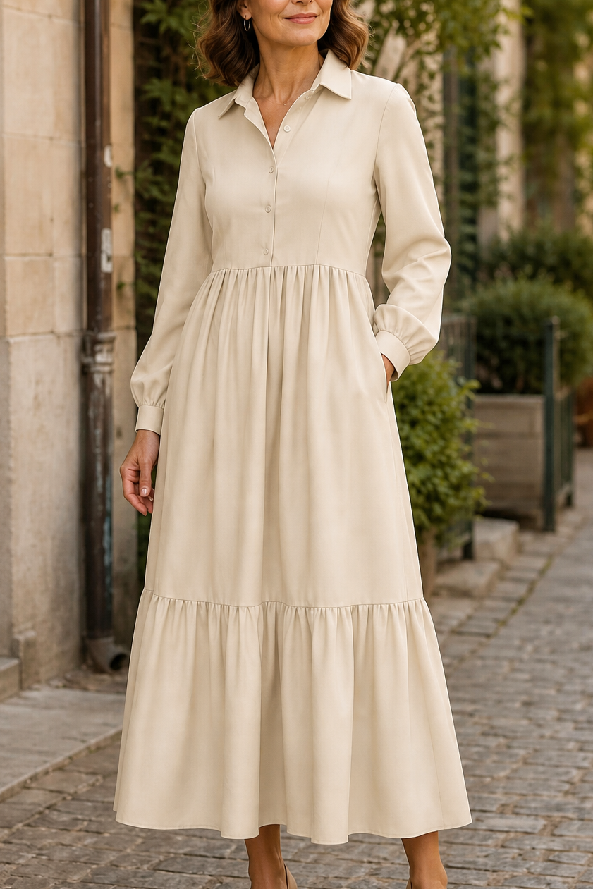Juniper - Relaxed Swing Dress with Flowing Hem