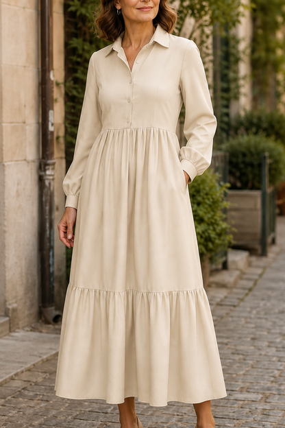 Juniper - Relaxed Swing Dress with Flowing Hem