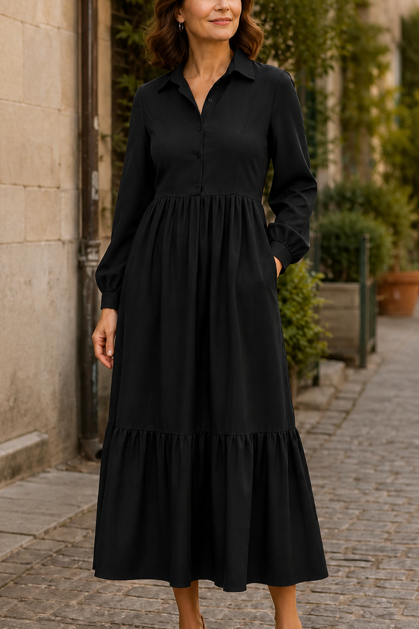 Juniper - Relaxed Swing Dress with Flowing Hem