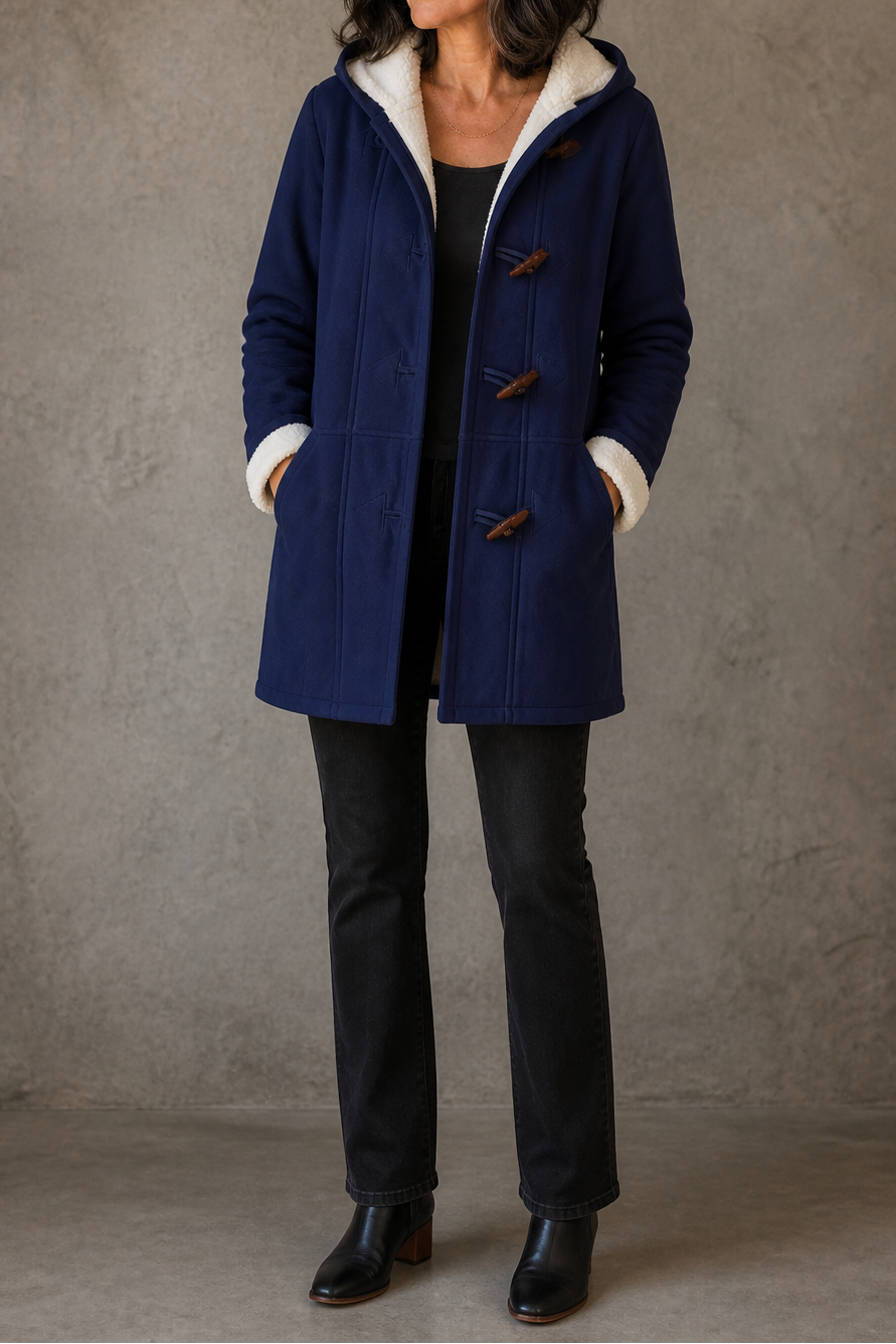 Beatrice - Hooded Coat with Plush Lining