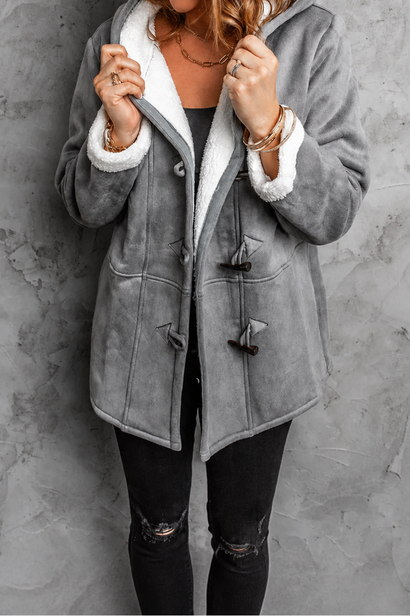 Beatrice - Hooded Coat with Plush Lining