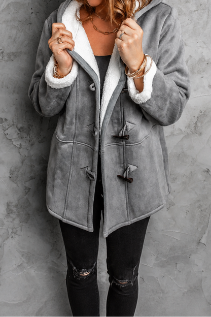 Beatrice - Hooded Coat with Plush Lining