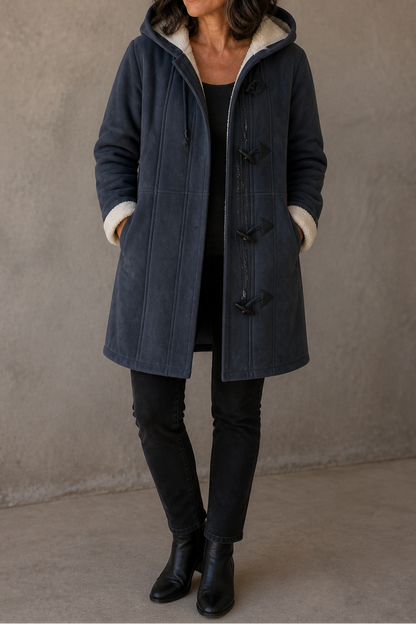 Beatrice - Hooded Coat with Plush Lining