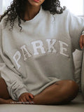 Vera | Effortless Varsity Oversized Sweatshirt