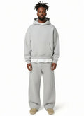 Wayne | Tracksuit with Hooded Top and Wide Leg Trousers