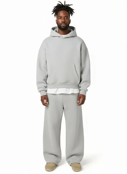 Wayne - Tracksuit with Hooded Top and Wide Leg Trousers