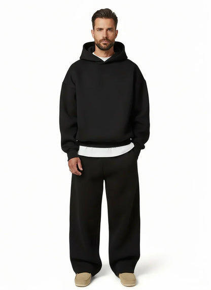 Wayne - Tracksuit with Hooded Top and Wide Leg Trousers