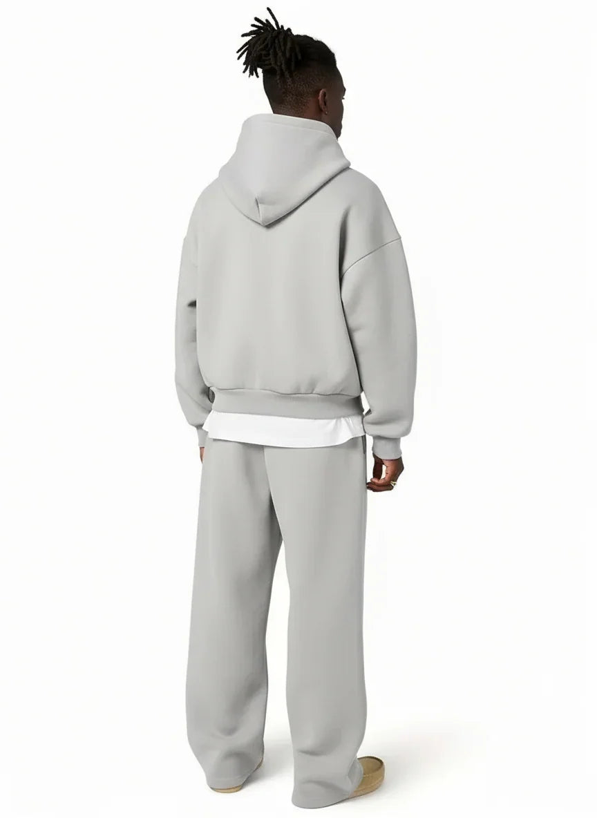 Wayne - Tracksuit with Hooded Top and Wide Leg Trousers