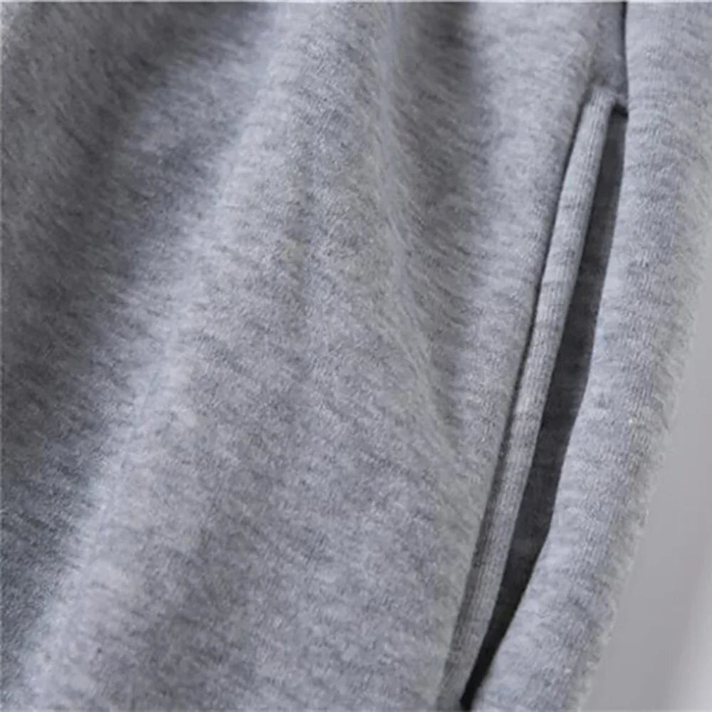 Men's casual sports joggers with elasticated cuffs