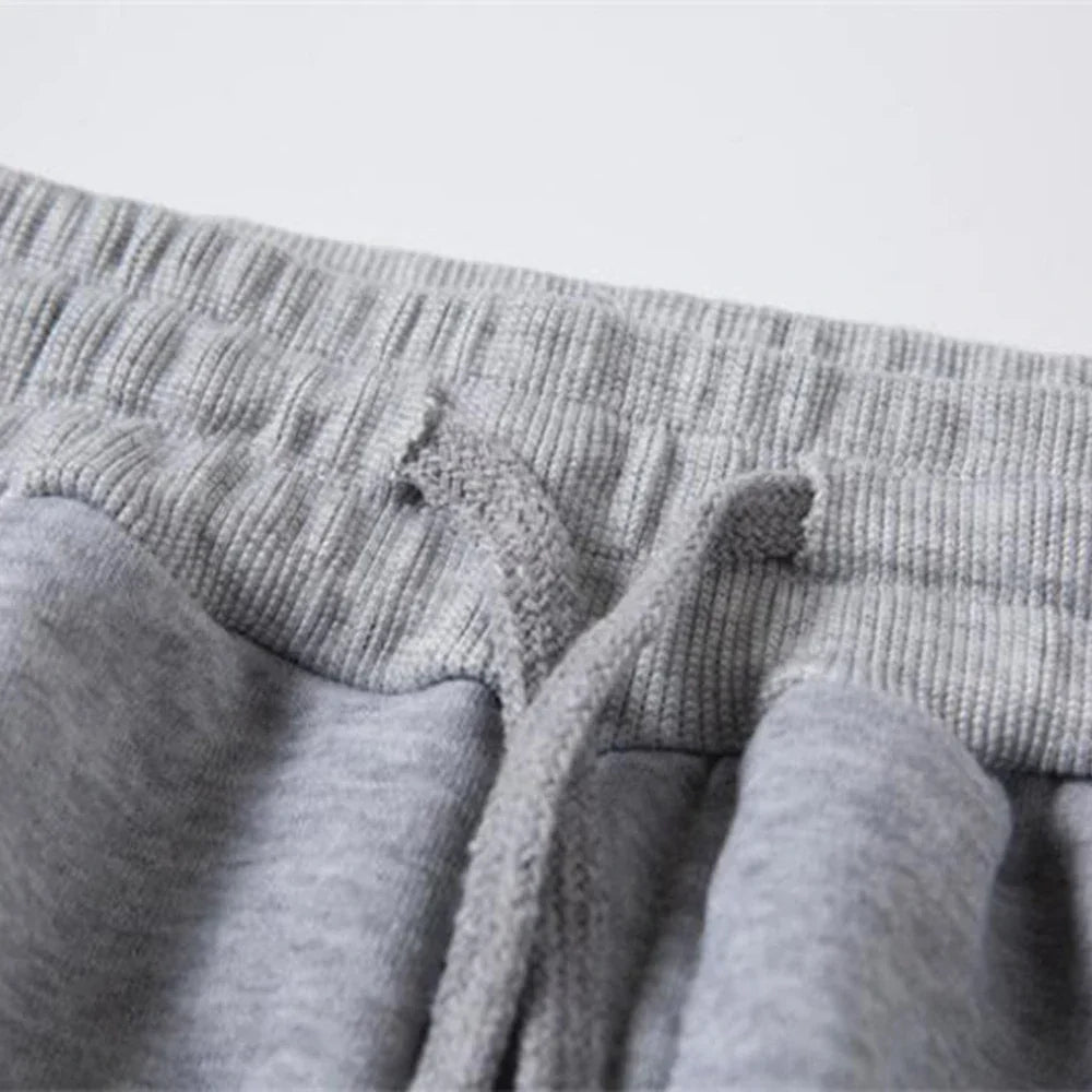 Men's casual sports joggers with elasticated cuffs