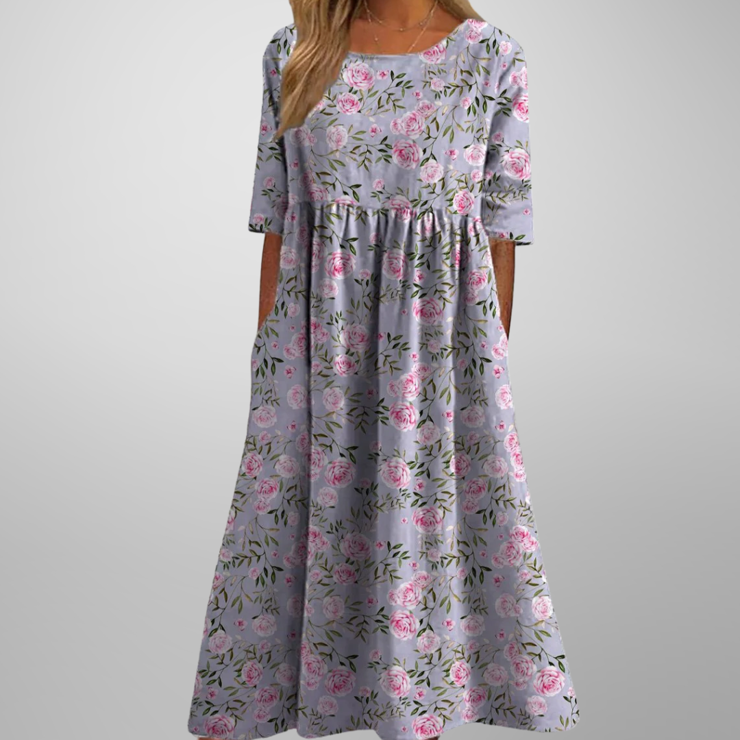 womens-a-line-woven-midi-dress-with-scoop-neck-and-empire-seam-6