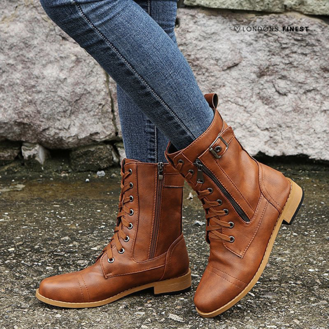 womens-ankle-synthetic-boots-with-lace-up-front-and-side-zipper-3
