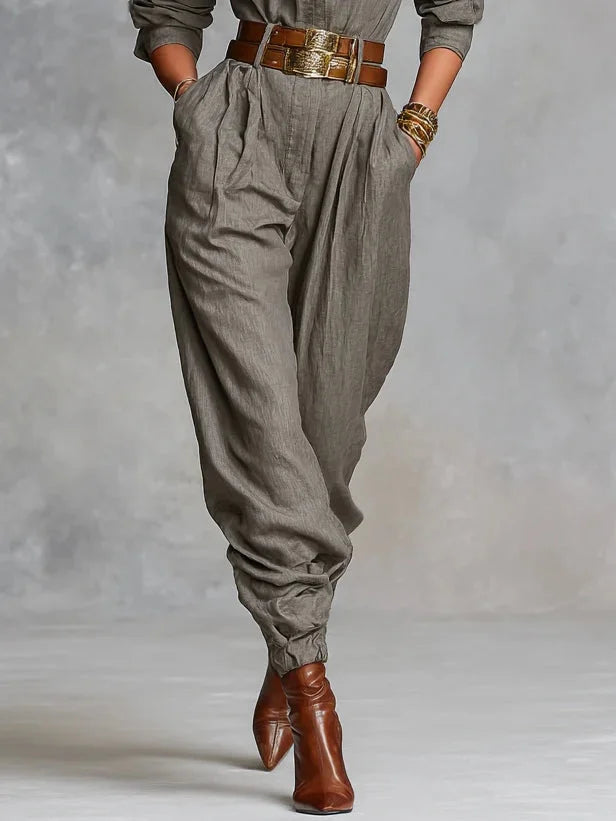 womens-casual-linen-blend-jumpsuit-with-button-front-and-chest-pockets-4