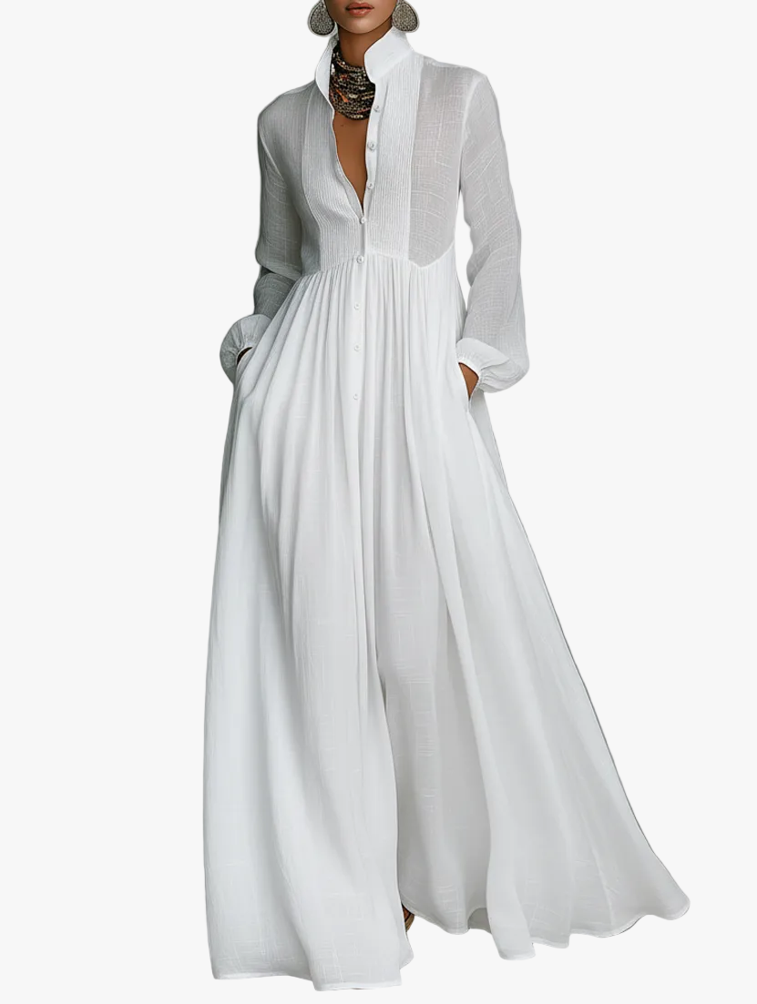 womens-casual-linen-blend-maxi-dress-with-high-collar-and-button-front-1