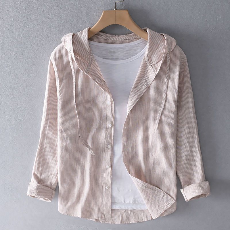 womens-casual-linen-shirt-with-hood-and-button-front-4