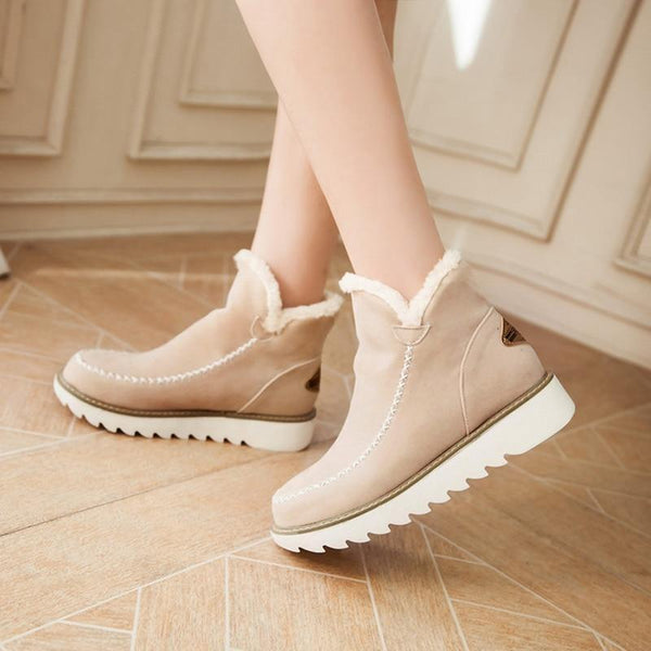 womens-casual-synthetic-suede-ankle-boots-with-faux-fur-collar-and-lug-sole-2