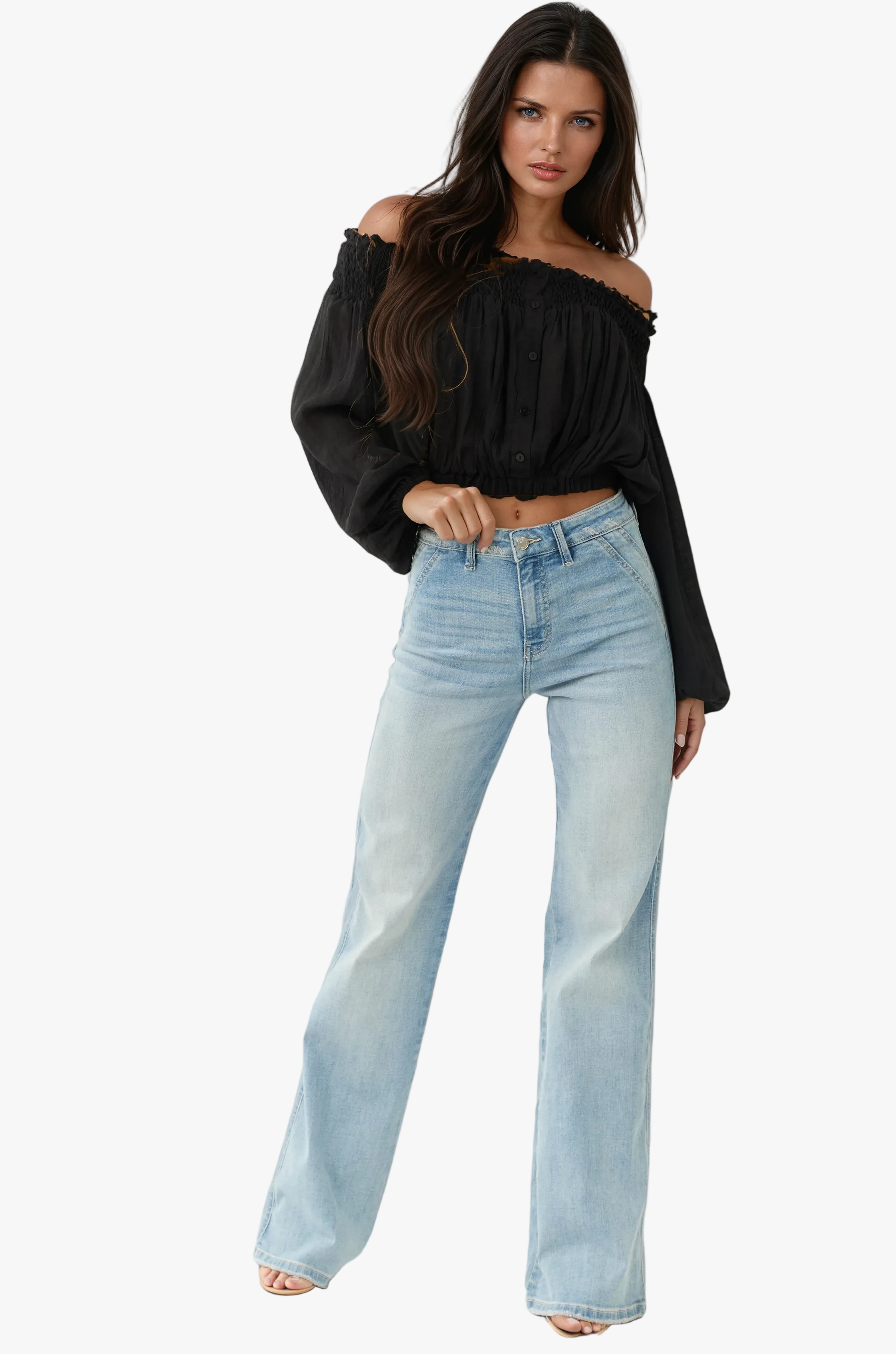 womens-denim-jeans-with-high-rise-waist-and-flared-legs-1