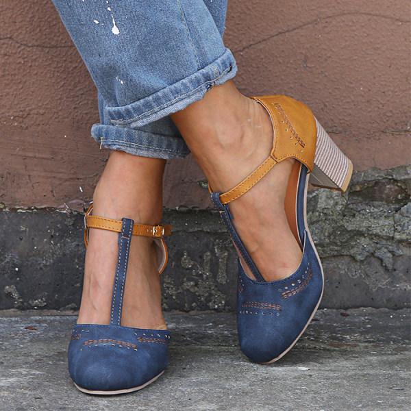 womens-dress-faux-suede-heels-with-t-strap-and-buckle-2