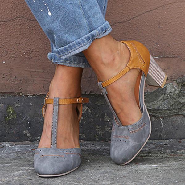 womens-dress-faux-suede-heels-with-t-strap-and-buckle-3