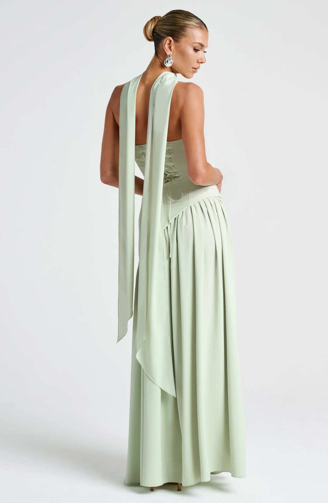womens-evening-woven-maxi-dress-with-side-slit-and-scarf-17