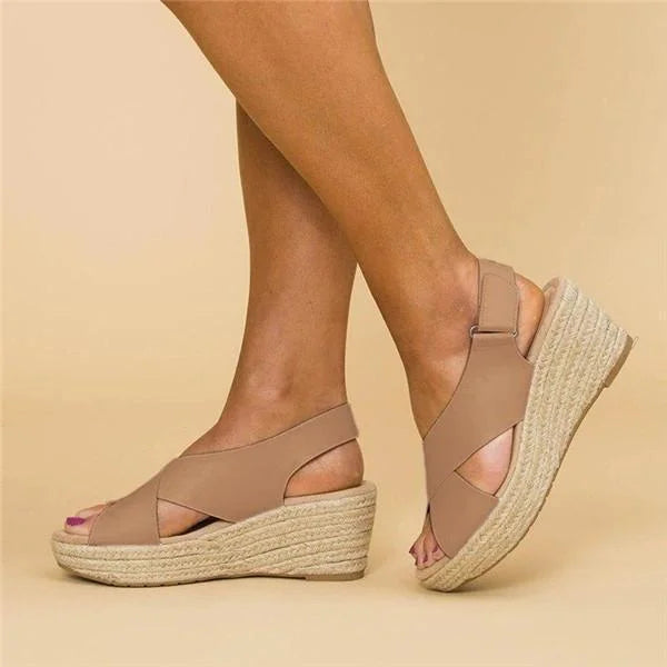womens-faux-upper-wedge-sandals-with-crisscross-straps-and-buckle-6
