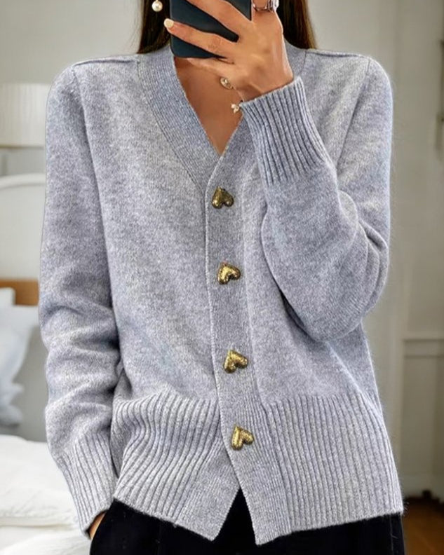 womens-knit-cardigan-with-v-neck-and-heart-buttons-2