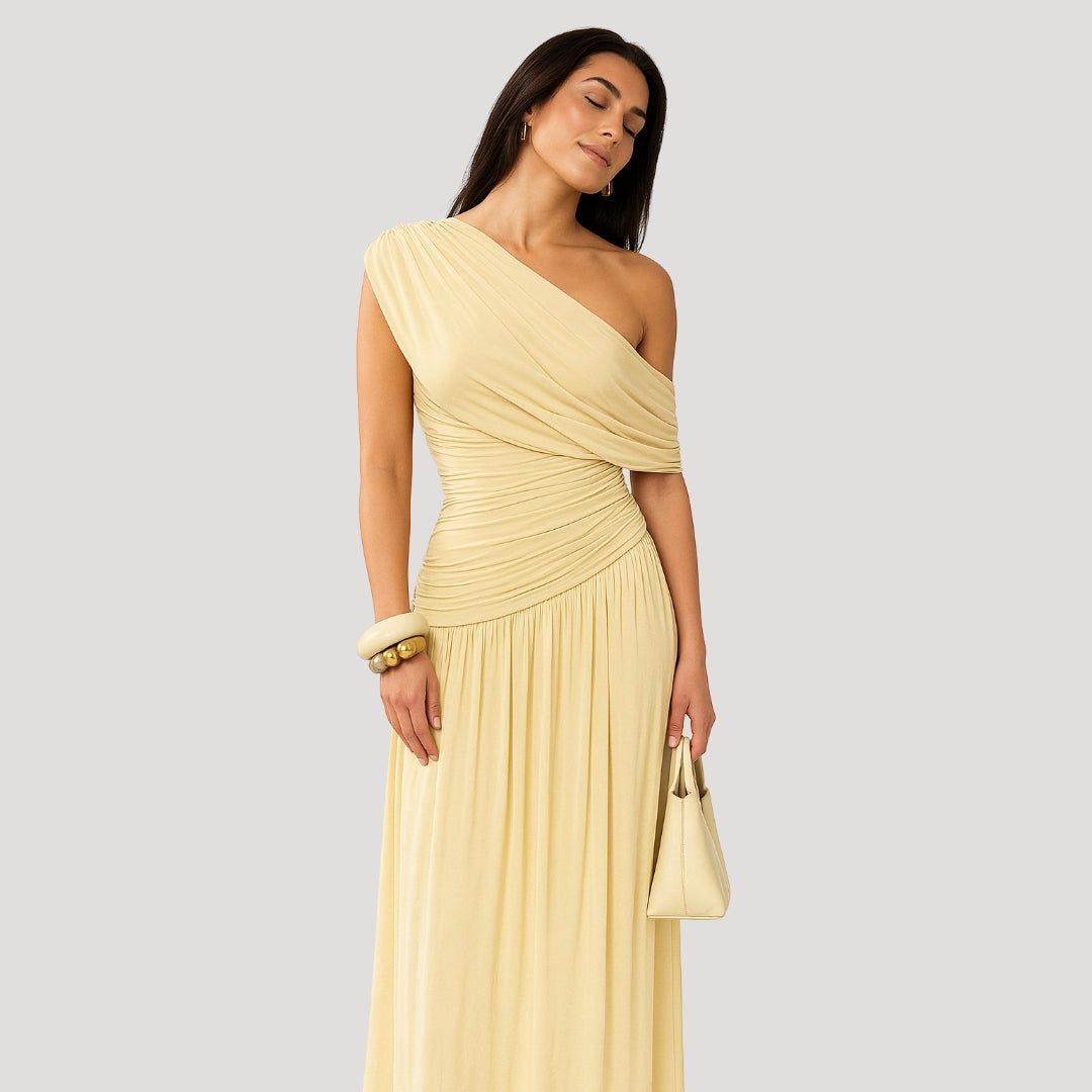 womens-knit-maxi-dress-with-one-shoulder-neckline-and-ruching-2
