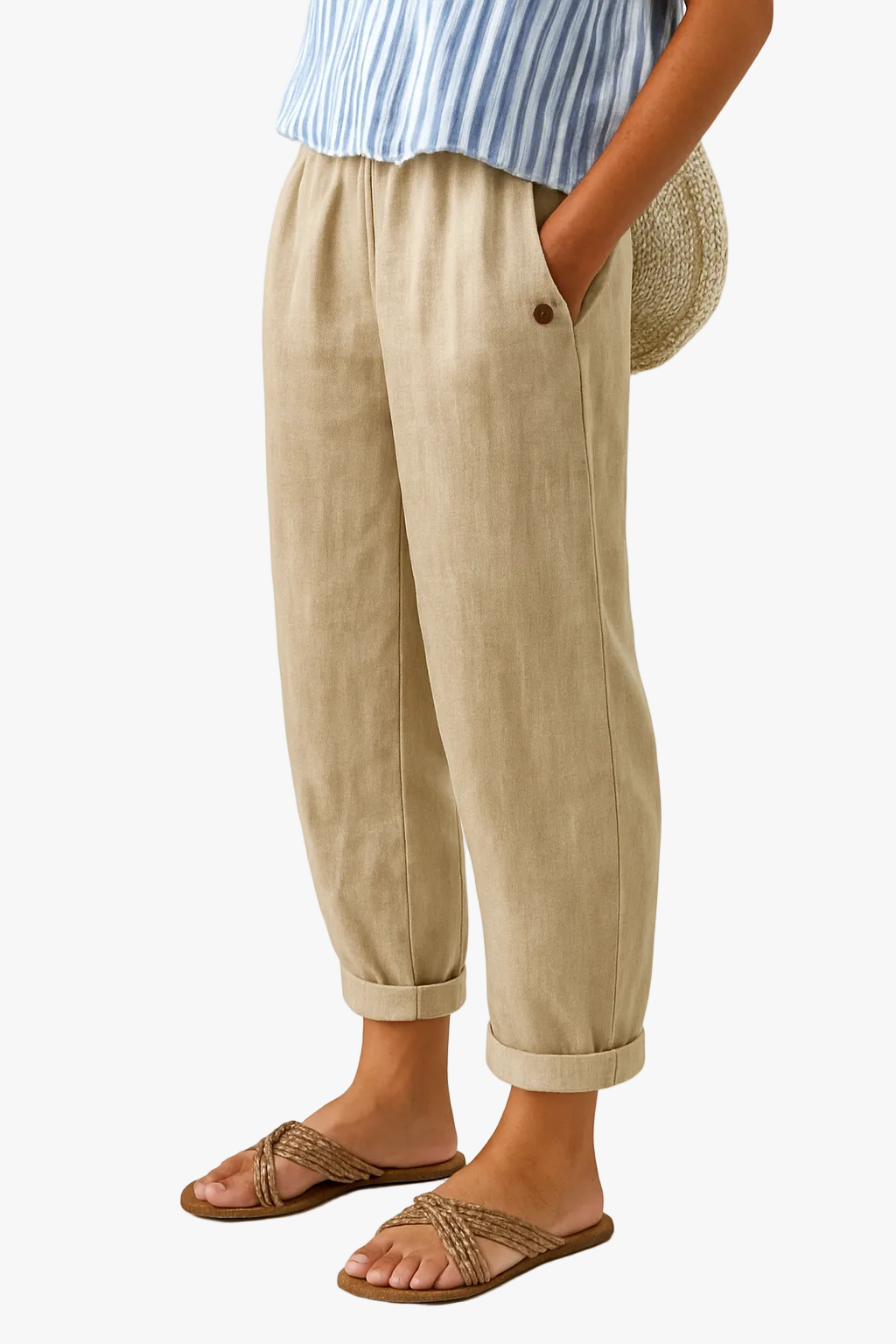 womens-linen-blend-pants-with-elastic-waist-and-rolled-cuffs-1
