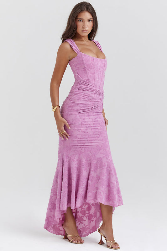 womens-maxi-dress-with-square-neckline-and-ruched-asymmetric-hem-3