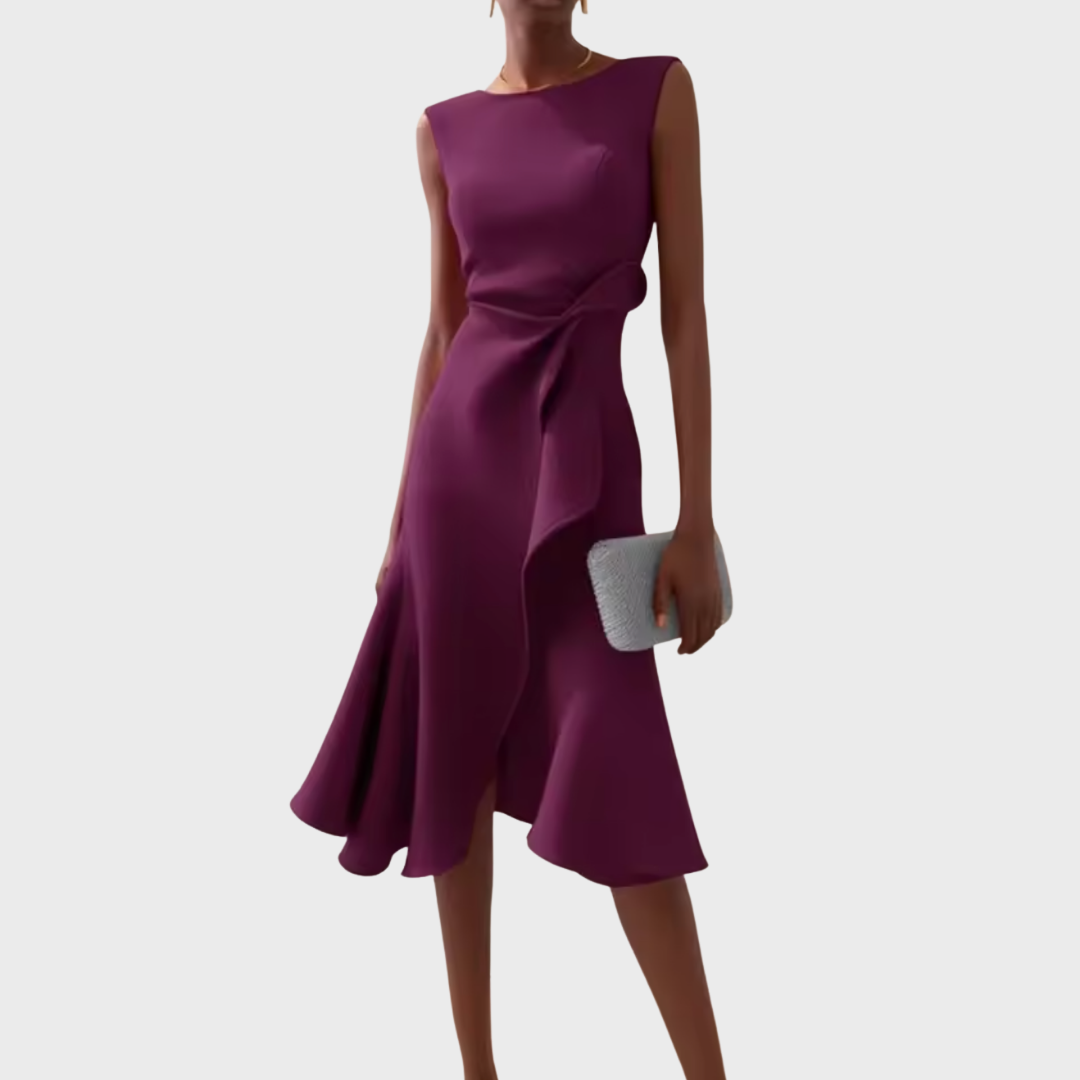 womens-occasion-woven-midi-dress-with-draped-waist-and-asymmetric-hem-7