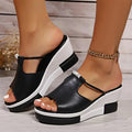 Isabeau | Cushioned Platform Orthopedic Wedge Sandals