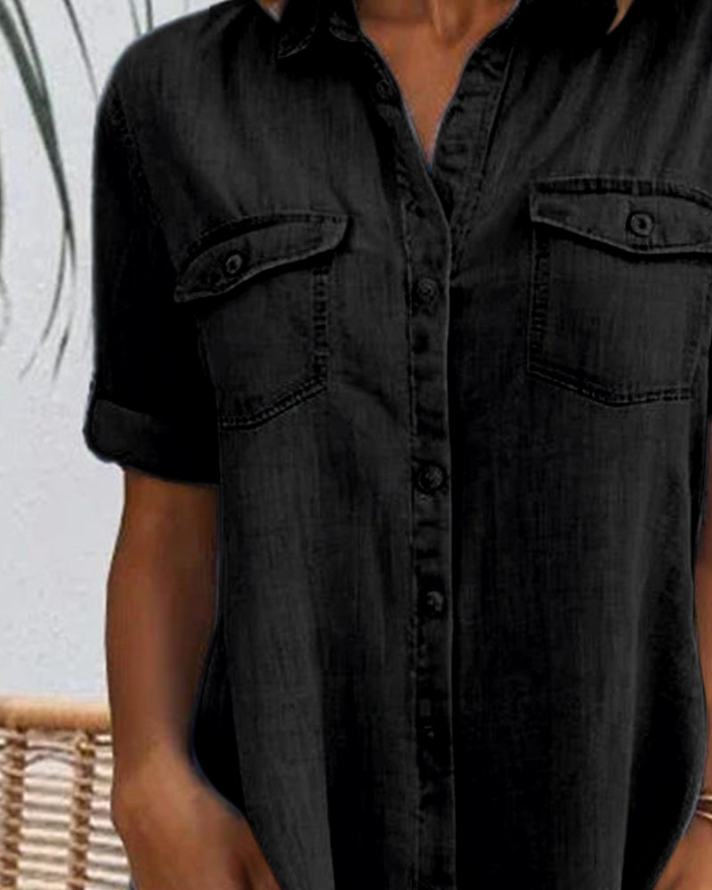 womens-shirt-mini-dress-with-button-placket-and-chest-pockets-5