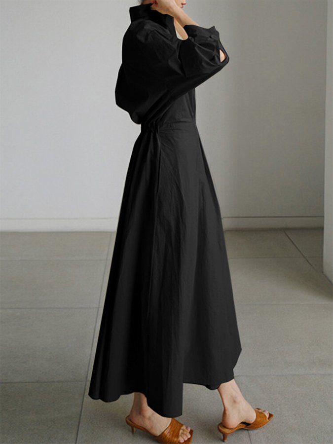 womens-shirt-style-woven-midi-dress-with-tie-waist-and-pockets-6