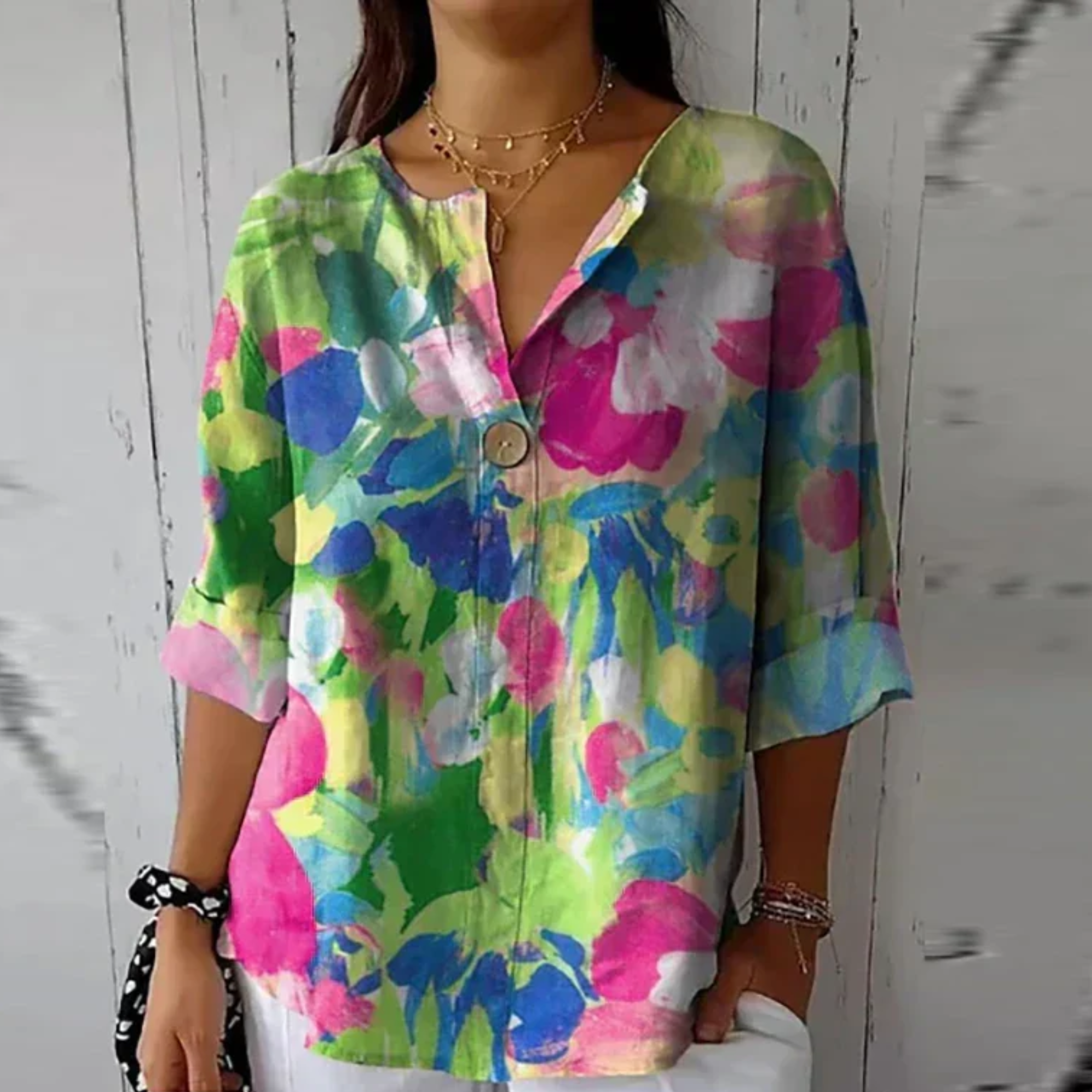 womens-woven-blouse-with-floral-print-and-split-neck-8