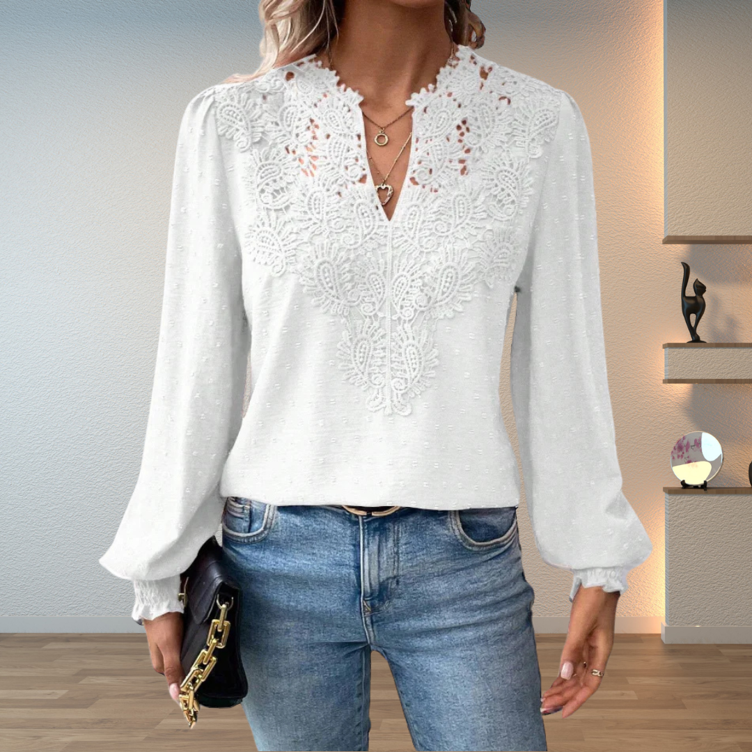 womens-woven-blouse-with-lace-yoke-and-split-neckline-5