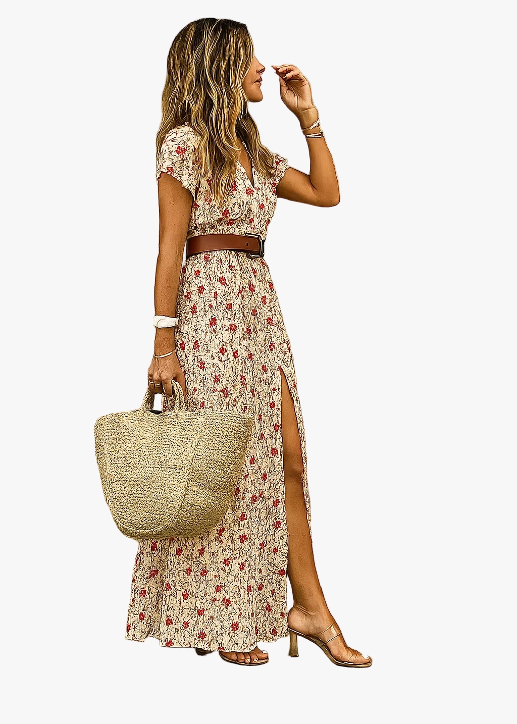 womens-woven-maxi-dress-with-wrap-front-and-side-slit-1