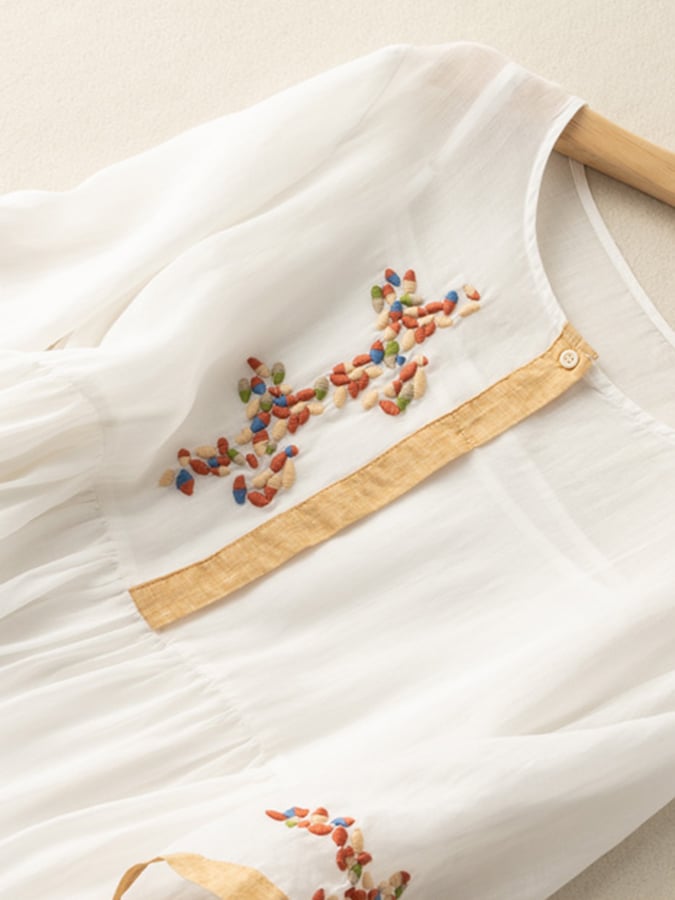 womens-woven-midi-dress-with-embroidery-and-button-placket-5
