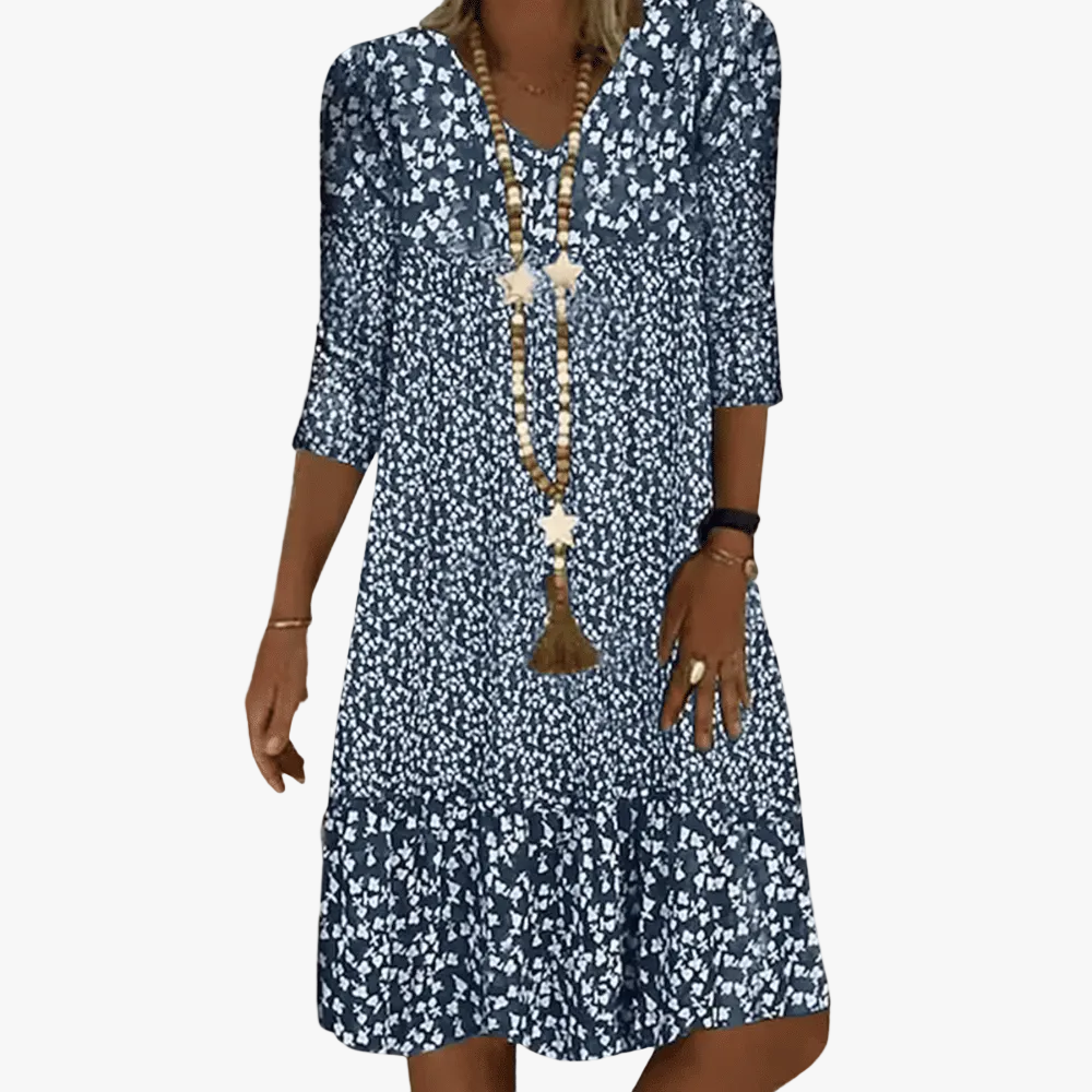 womens-woven-midi-dress-with-v-neck-and-ruffle-hem-1