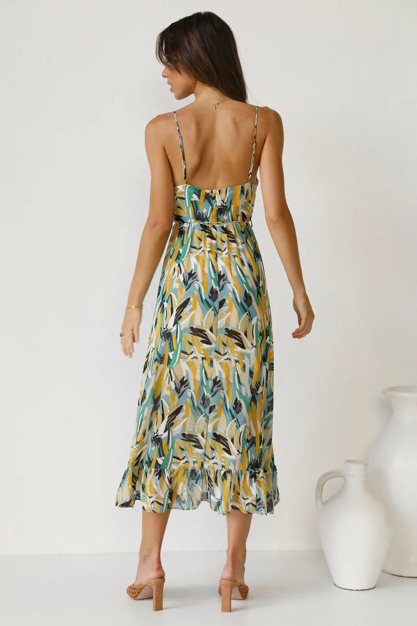 womens-woven-midi-dress-with-v-neck-and-tie-waist-6
