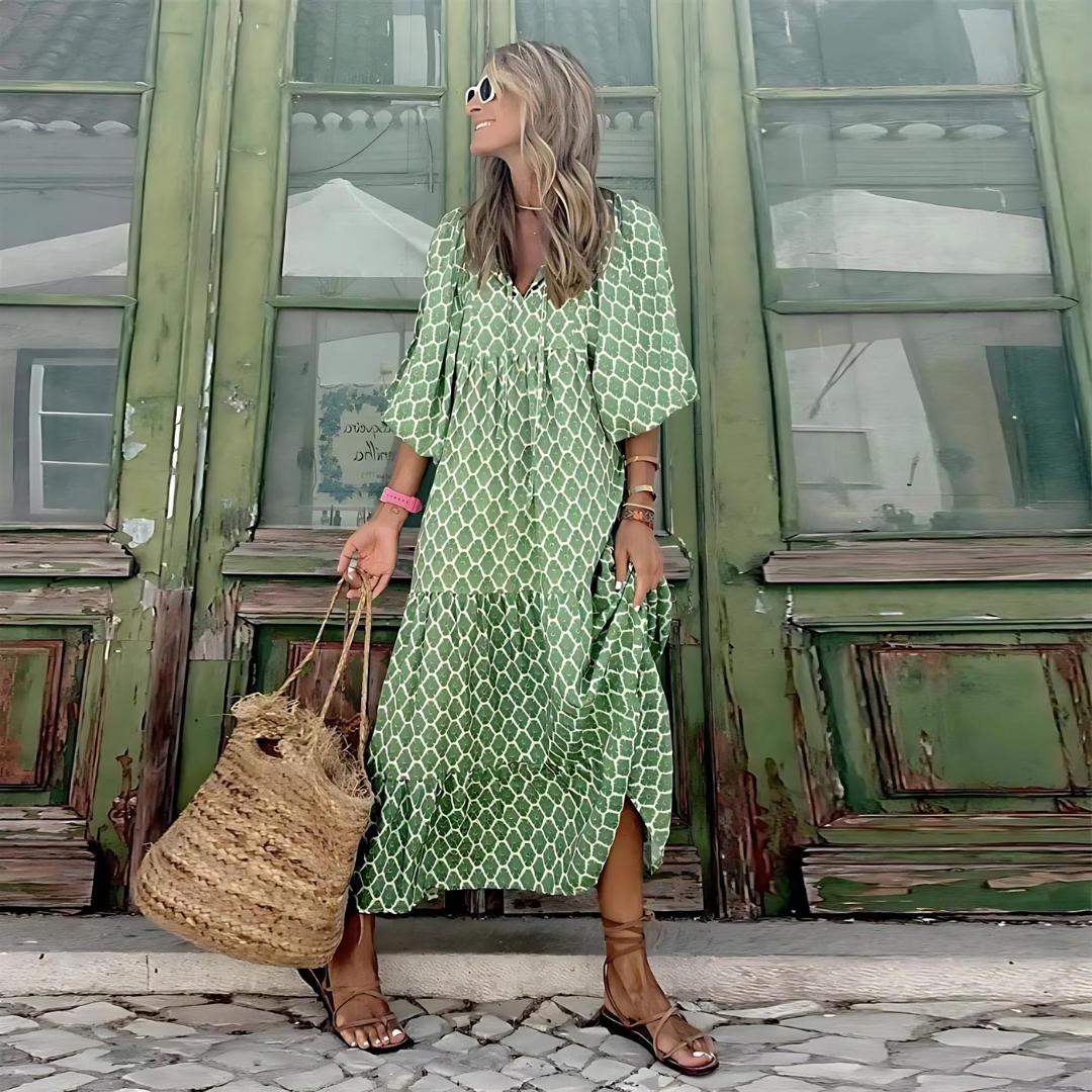womens-woven-midi-dress-with-v-neck-and-tiered-ruffle-hem-6