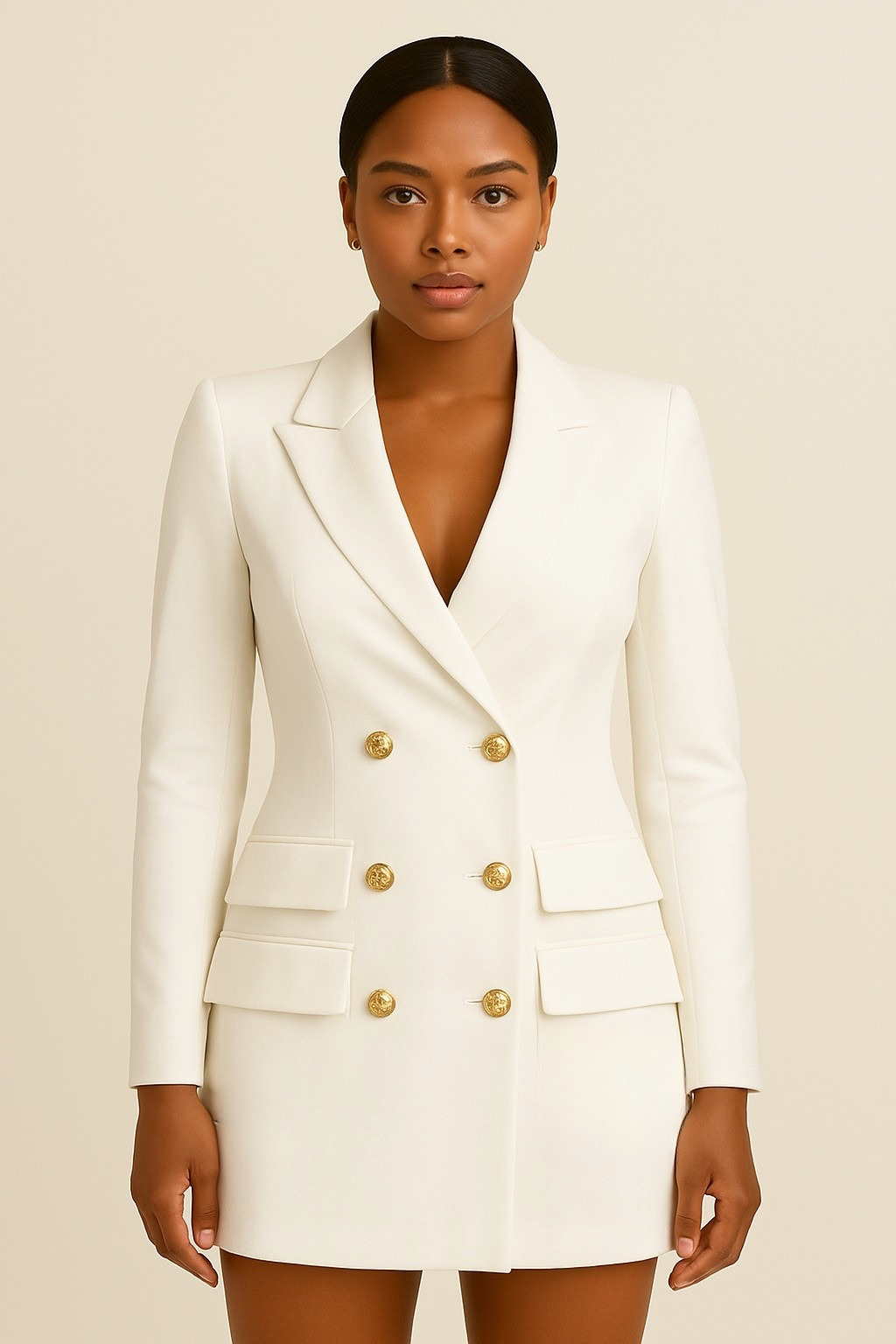 womens-woven-mini-dress-with-double-breasted-buttons-and-lapel-collar-3