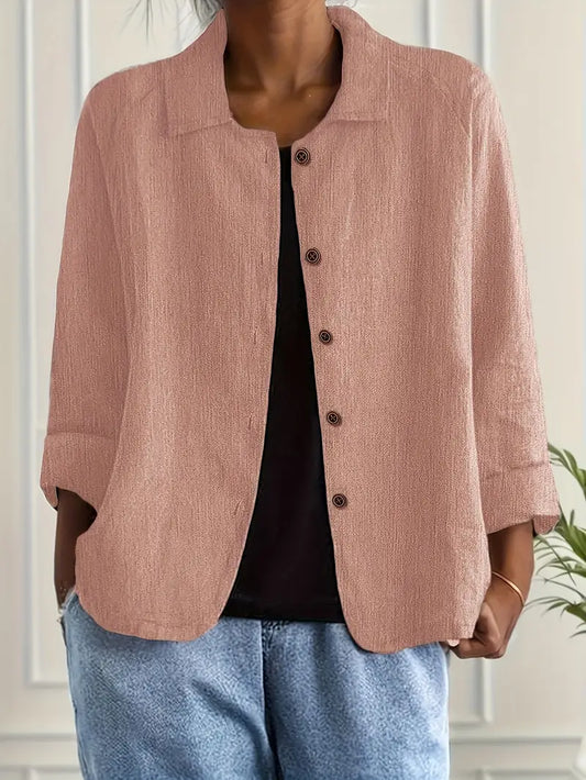 Sybille - Oversized Spread-Collar Blazer